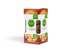 Simple Truth Organic folding carton for hummus cups