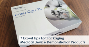 example of medical device demonstration packaging