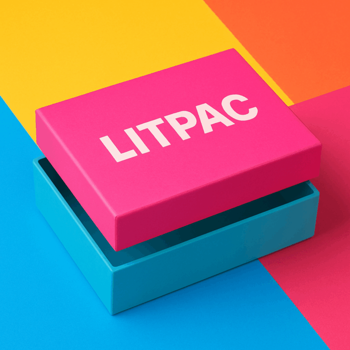 Two-piece custom rigid setup box with full-color printed paper wrap